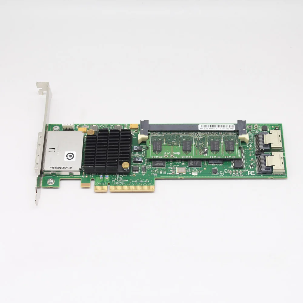 For HP MEGA RAID 8888ELP L1-01119-14B HBA 8-Port PCI-Express SAS RAID Storage Controller Card
For HP MEGA RAID 8888ELP L1-01119-14B HBA 8-Port PCI-Express SAS RAID Storage Controller Card