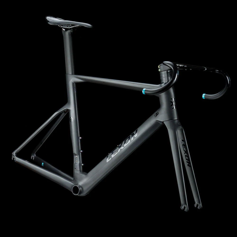 Lexon Full Carbon Road Frame Super light front 160mm rear 140mm disc rotor with Disc Brake v-brake Flat Mount Bicycle Frame Part
Lexon Full Carbon Road Frame Super light front 160mm rear 140mm disc rotor with Disc Brake v-brake Flat Mount Bicycle Frame Part