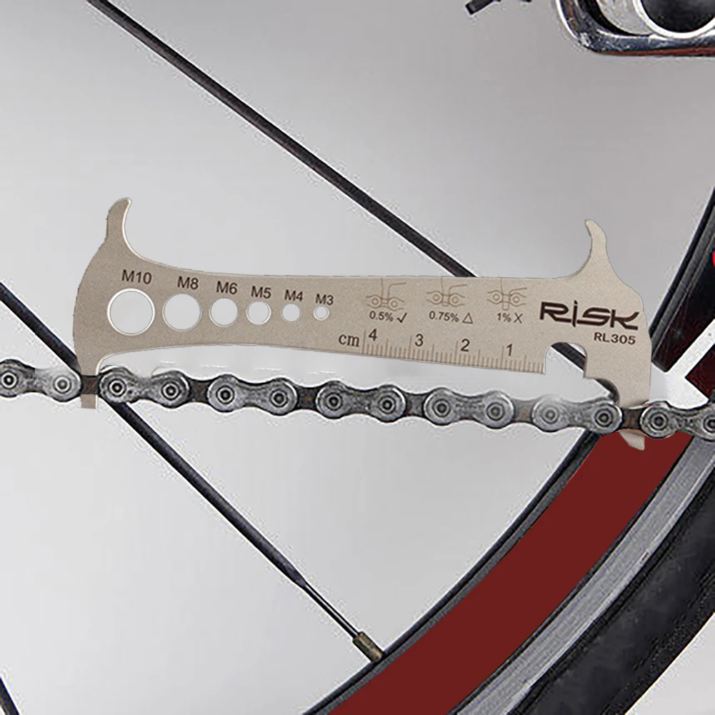 Bike Tool 3 In 1 Bicycle Chain Checker MTB Bike Gauge Tool Wear Gauge Calipers Measuring Screw Chain Hook Cycling Accessories
Bike Tool 3 In 1 Bicycle Chain Checker MTB Bike Gauge Tool Wear Gauge Calipers Measuring Screw Chain Hook Cycling Accessories