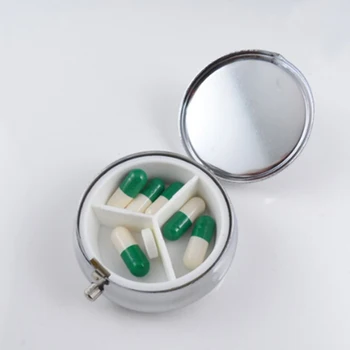 3 Grid Light Weight Desktop Storage Candy Home Adult Small Student Round Travel Pill Box
3 Grid Light Weight Desktop Storage Candy Home Adult Small Student Round Travel Pill Box