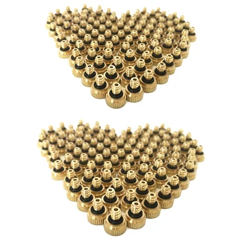 40Pcs Fog Mist Nozzle,Low Pressure Mist Cooling Nozzle,Misting Nozzles Orifice 0.2mm & 0.1mm
40Pcs Fog Mist Nozzle,Low Pressure Mist Cooling Nozzle,Misting Nozzles Orifice 0.2mm & 0.1mm