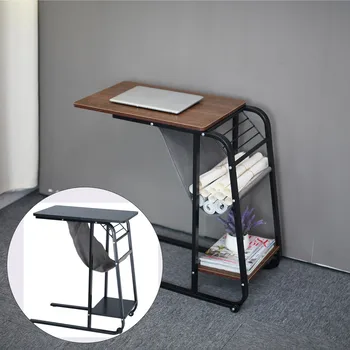 C-shape Snack Table Bedside Computer Desk With Storage Basket Simple Modern Removable Small Coffee Tables G3
C-shape Snack Table Bedside Computer Desk With Storage Basket Simple Modern Removable Small Coffee Tables G3