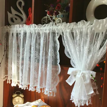 Short Tulle Curtains for Kitchen Finished White Floating Tulle Sheer Yarn Curtain Rod Pocket for Cabinets Short Curtain for door
Short Tulle Curtains for Kitchen Finished White Floating Tulle Sheer Yarn Curtain Rod Pocket for Cabinets Short Curtain for door