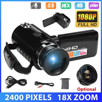 Full HD Video Camcorder 48MP Live Stream Vlog Landscape 3.0 Inch Screen Digital 18X Zoom Camera For Youbute With Wide-angle Lens
Full HD Video Camcorder 48MP Live Stream Vlog Landscape 3.0 Inch Screen Digital 18X Zoom Camera For Youbute With Wide-angle Lens