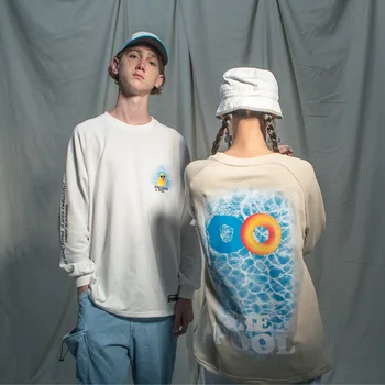 Autumn and Winter New Pool Fun Printing Tide Brand Long-sleeved American Simple Couple Loose Thin Sweatshirt Men
Autumn and Winter New Pool Fun Printing Tide Brand Long-sleeved American Simple Couple Loose Thin Sweatshirt Men