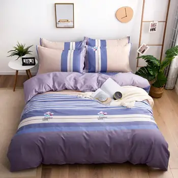 60 Grid Bedding Set Quilt Cover Pillowcase Duvet Cover Sets Gray King Queen Double Single Full Size Bed Linens Home Textile
60 Grid Bedding Set Quilt Cover Pillowcase Duvet Cover Sets Gray King Queen Double Single Full Size Bed Linens Home Textile