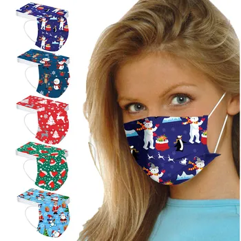 50pc Christmas Printed Women Man 3 Layers Non-woven Disposable Protective Ear Loop Breathable Mouth Cover Large Stock Send Fast
50pc Christmas Printed Women Man 3 Layers Non-woven Disposable Protective Ear Loop Breathable Mouth Cover Large Stock Send Fast