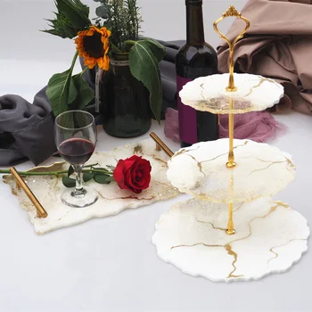 DIY Three-Layer Epoxy Fruit Tray Tea Tray Silicone Tray Mould Resin Storage Molds Nail Showing Shelf for Desktop Decor
DIY Three-Layer Epoxy Fruit Tray Tea Tray Silicone Tray Mould Resin Storage Molds Nail Showing Shelf for Desktop Decor