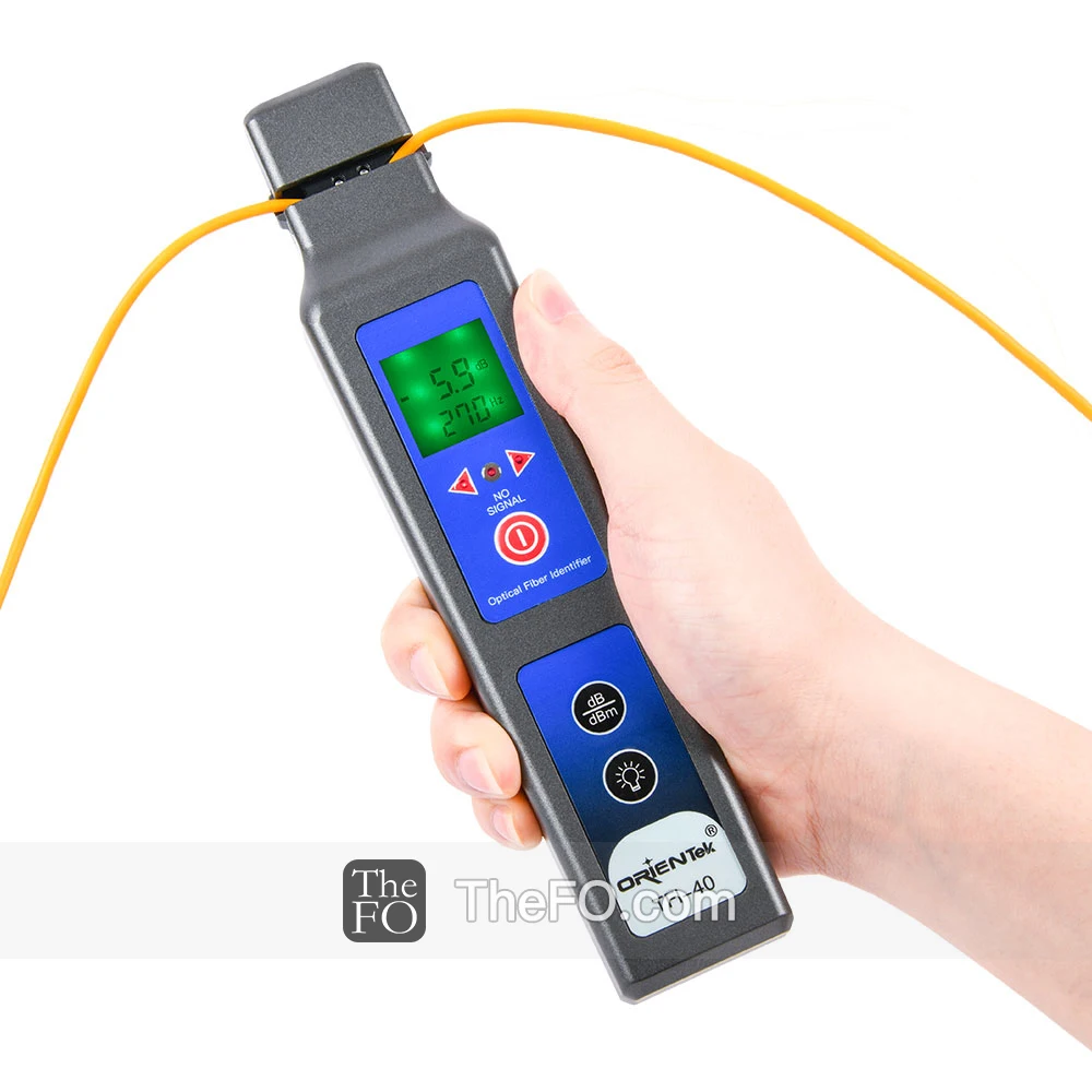Orientek TFI-40 Optical Fiber Identifier OFI Live Fiber Identifier Detector Identificador de Fibra Optica
Orientek TFI-40 Optical Fiber Identifier OFI Live Fiber Identifier Detector Identificador de Fibra Optica
