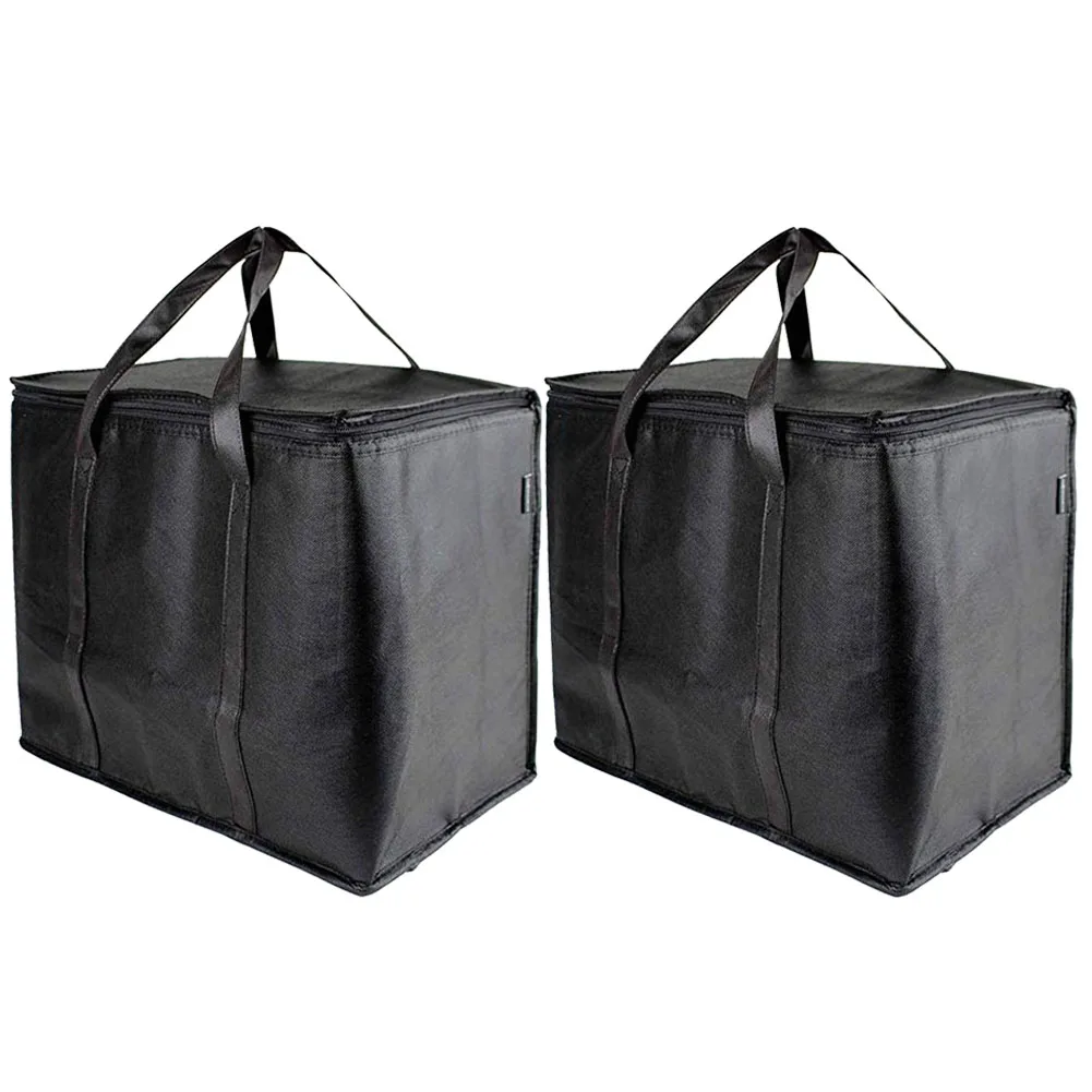 2pcs Insulated Grocery Bags Portable Shopping Washable Large Capacity Foldable Reusable With Handle Non-woven Free Standing
2pcs Insulated Grocery Bags Portable Shopping Washable Large Capacity Foldable Reusable With Handle Non-woven Free Standing