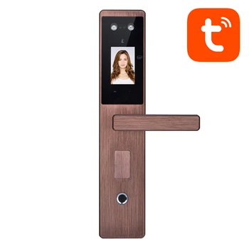 Semi-Automatic Fingerprint Tuya Smart Lock Remote Monitoring Snap Password Lock Face Recognition Lock Wifi Smart Lock
Semi-Automatic Fingerprint Tuya Smart Lock Remote Monitoring Snap Password Lock Face Recognition Lock Wifi Smart Lock