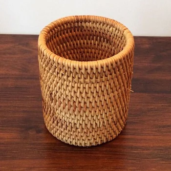 Rattan Chopsticks Tube Shovel Spoons Bucket Dinner Knives Forks Tableware Storage Box Home Storage Baskets Organizer A
Rattan Chopsticks Tube Shovel Spoons Bucket Dinner Knives Forks Tableware Storage Box Home Storage Baskets Organizer A