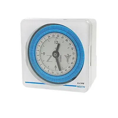 AH711 AC 220V 16A 24 Hours Square Mechanical Timer Switch 
AH711 AC 220V 16A 24 Hours Square Mechanical Timer Switch
