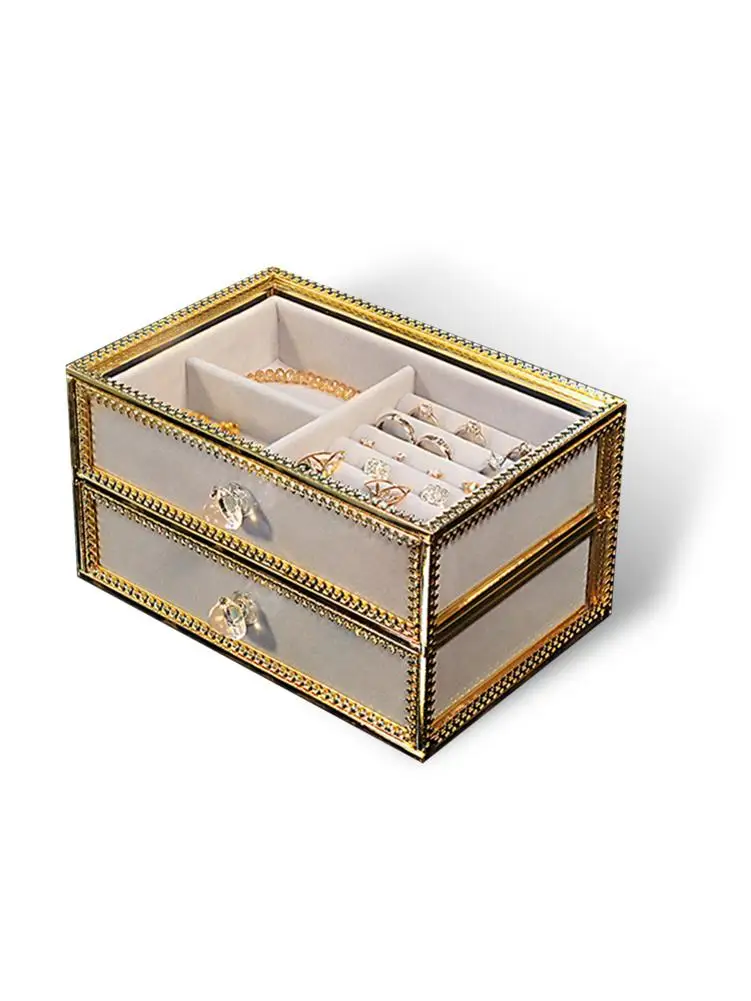 2 Layer Jewelry Box Makeup Organizer Storage Box Portable Container Make Up Cotton Pad Holder Cosmetics Organizer Storage Case
2 Layer Jewelry Box Makeup Organizer Storage Box Portable Container Make Up Cotton Pad Holder Cosmetics Organizer Storage Case