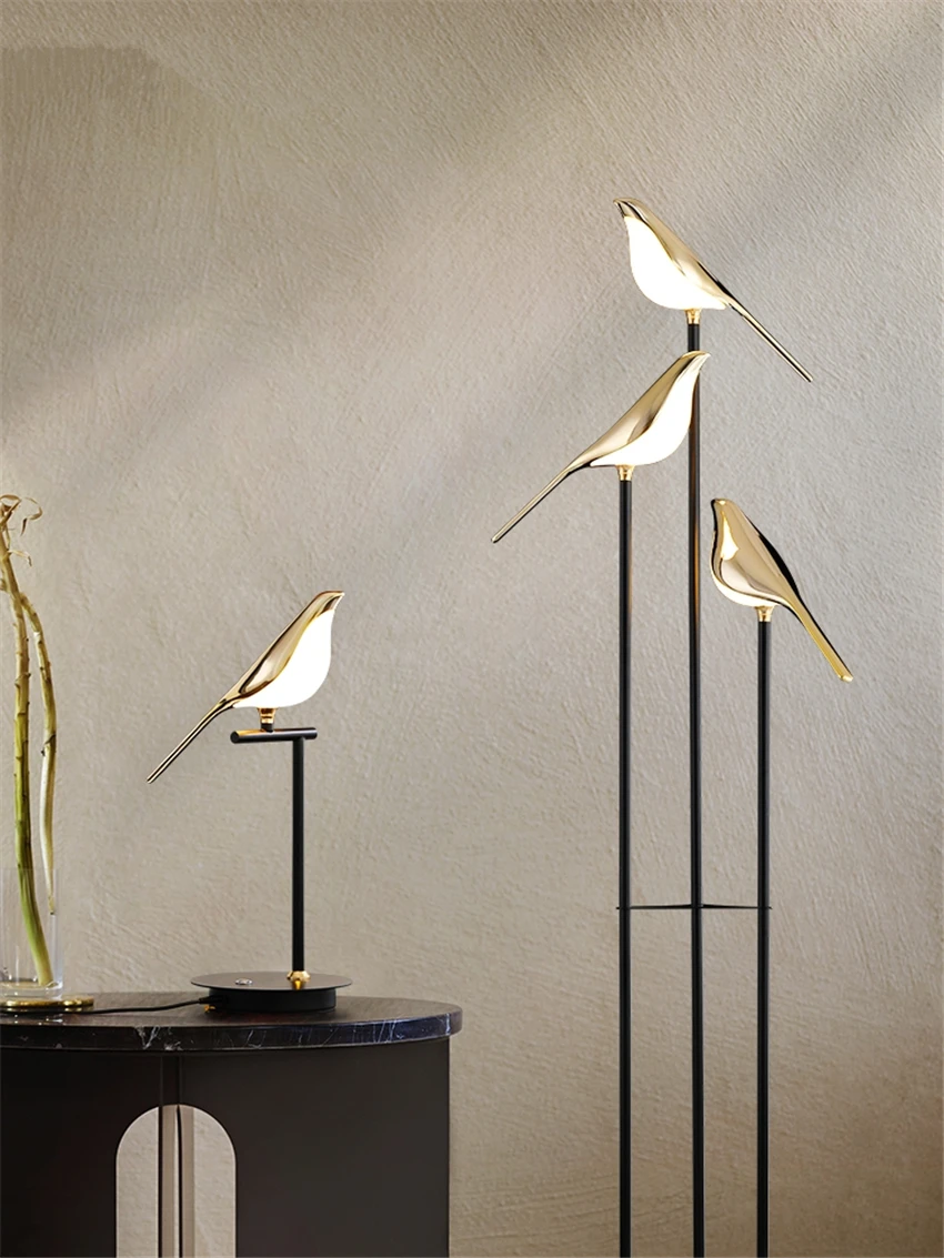 Nordic LED Bird Art Table Lamps Luxury Bedroom Bedside Living Room Study Decoration Table Lights Touch Switch Lamp Furnitures
Nordic LED Bird Art Table Lamps Luxury Bedroom Bedside Living Room Study Decoration Table Lights Touch Switch Lamp Furnitures