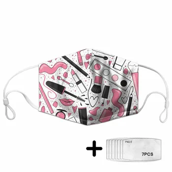 White Dust-proof Face Mask Cosmetic Lipstick Fashion Print Mascaras Kawai Cartoon Health Prevent Infection 2.5 7PCS Filters Mask
White Dust-proof Face Mask Cosmetic Lipstick Fashion Print Mascaras Kawai Cartoon Health Prevent Infection 2.5 7PCS Filters Mask