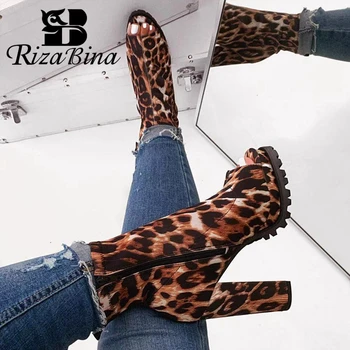 RizaBina high heel ankle boots peep toe zipper platform anti-slip colorful shoes fashion street footwear size 37-41
RizaBina high heel ankle boots peep toe zipper platform anti-slip colorful shoes fashion street footwear size 37-41
