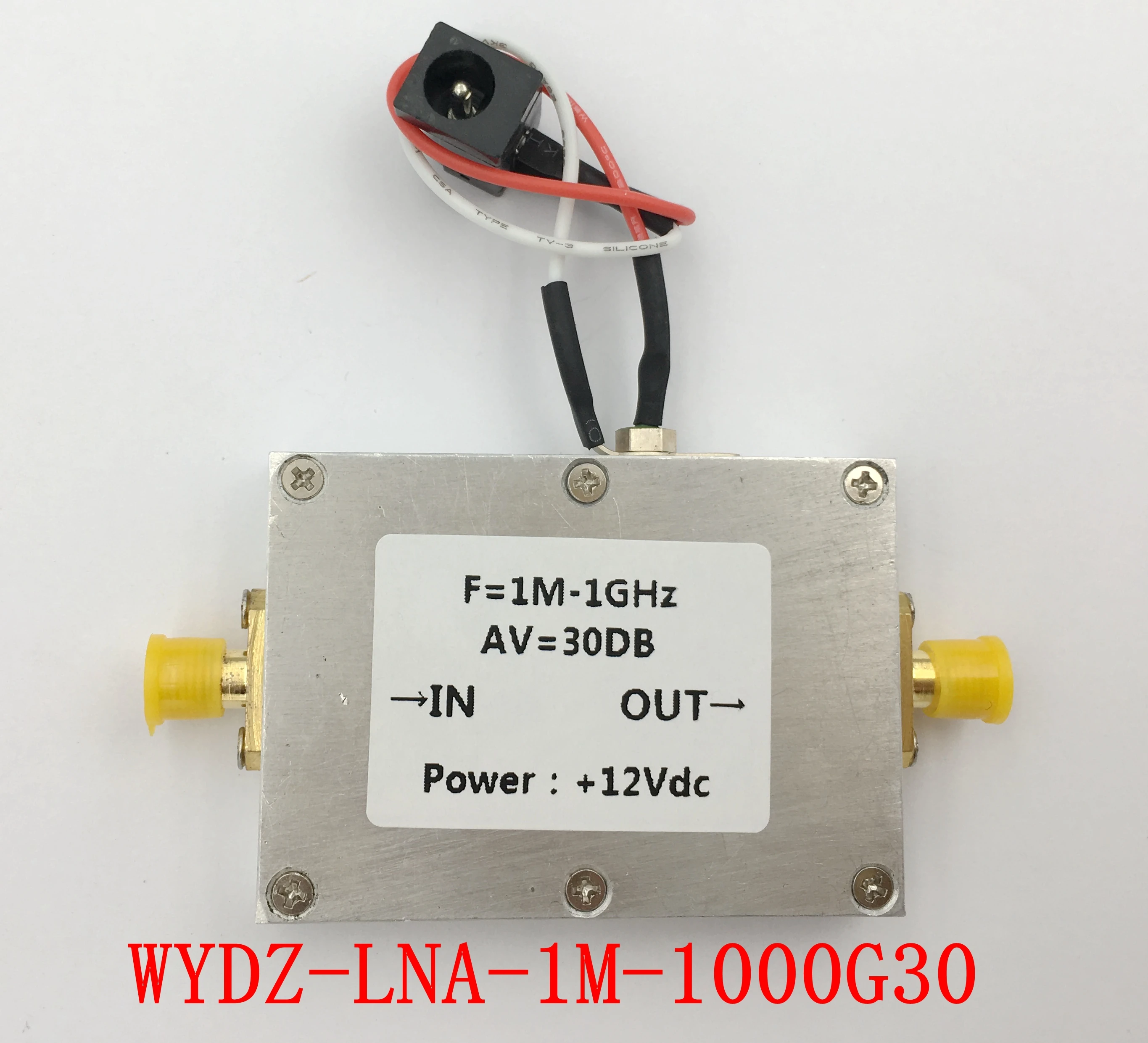 Wydz-lna-1m-1000g30 усилитель с низким уровнем шума CNC корпус приемника с коэффициентом усиления 30 дБ
Wydz-lna-1m-1000g30 усилитель с низким уровнем шума CNC корпус приемника с коэффициентом усиления 30 дБ