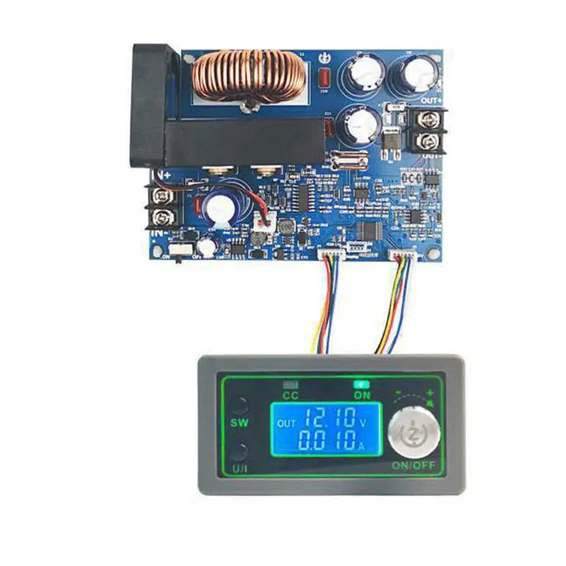 50V 12A 600W Programmable CNC Step-down Power Supply Module Constant Voltage LCD Digital Display Adjustable Power Module
50V 12A 600W Programmable CNC Step-down Power Supply Module Constant Voltage LCD Digital Display Adjustable Power Module