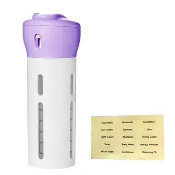 Portable Smart 4-in-1 Lotion Travel Dispenser Bottle Rotate Lotion Shampoo Shower Gel Sub-bottle Travel Emulsion Bottling
Portable Smart 4-in-1 Lotion Travel Dispenser Bottle Rotate Lotion Shampoo Shower Gel Sub-bottle Travel Emulsion Bottling