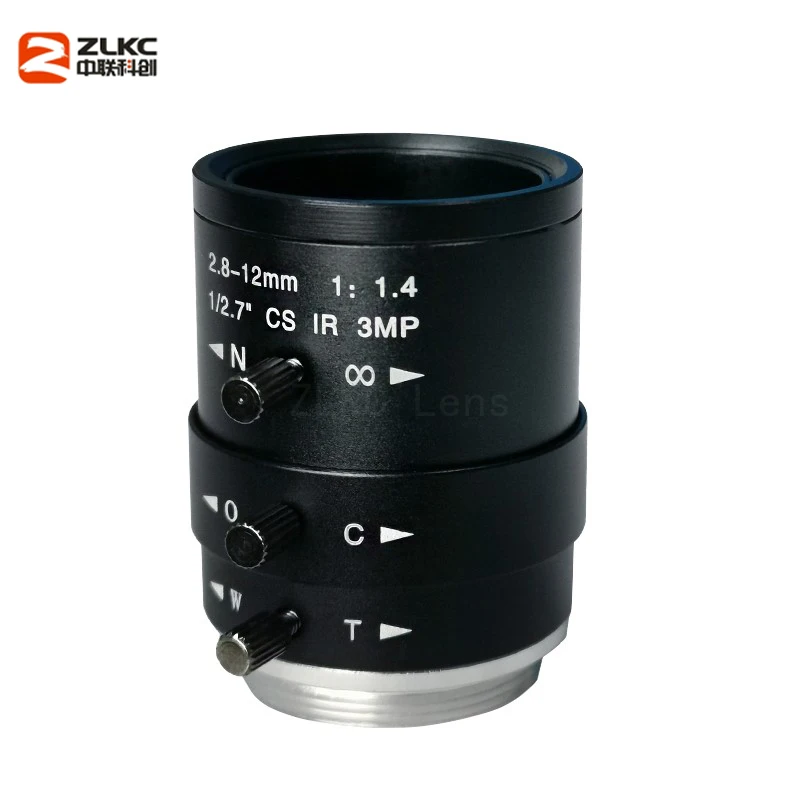 New CS-Mount FA Lens 3.0 Megapixel 2.8-12mm Varifocal Manual Iris Lens IR Function Security Camera Lens
New CS-Mount FA Lens 3.0 Megapixel 2.8-12mm Varifocal Manual Iris Lens IR Function Security Camera Lens