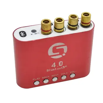 Mini Power Amplifier Stereo Hifi 50W+50W Bluetooth Amplifier Audio Headphone Amplifier 12-24V Small Portable Amp
Mini Power Amplifier Stereo Hifi 50W+50W Bluetooth Amplifier Audio Headphone Amplifier 12-24V Small Portable Amp