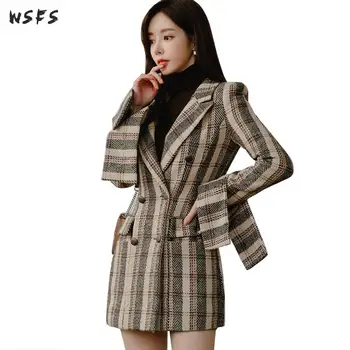 Spring Dresses Womens Khaki Plaid Korean Dress Suit Vintage Bandage Bodycon Office Ladies Sexy Party Mini Pencil Wrap Clothes 
Spring Dresses Womens Khaki Plaid Korean Dress Suit Vintage Bandage Bodycon Office Ladies Sexy Party Mini Pencil Wrap Clothes