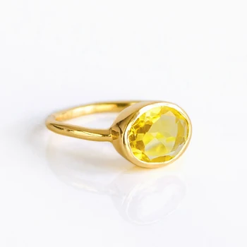 Fashion Oval Cut Yellow Crystal Stacking Ring Simple Women Gold Zircon Solitaire Anniversary Rings Birthstone Gift
Fashion Oval Cut Yellow Crystal Stacking Ring Simple Women Gold Zircon Solitaire Anniversary Rings Birthstone Gift