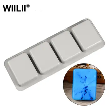 4 Cavity Silicone Soap Mold Handmade DIY Craft Soap Mould Rectangle Shape Ice Cube Tray Pastry Molds Baking Tool For Soap Making
4 Cavity Silicone Soap Mold Handmade DIY Craft Soap Mould Rectangle Shape Ice Cube Tray Pastry Molds Baking Tool For Soap Making