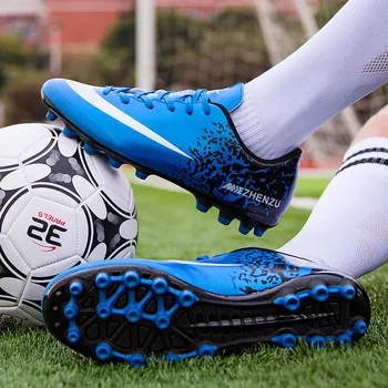 Football shoes long spike shoes men's lightweight cushioning wear-resistant non-slip shoes men's casual shoes training shoes
Football shoes long spike shoes men's lightweight cushioning wear-resistant non-slip shoes men's casual shoes training shoes