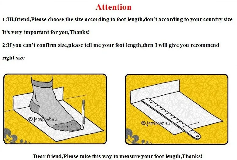 how to measure your foot length 002