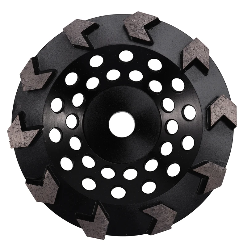 7Inch Diamond Grinding Cup Wheel for Concrete Angle Grinders 5/8 inch-11 Threads
7Inch Diamond Grinding Cup Wheel for Concrete Angle Grinders 5/8 inch-11 Threads