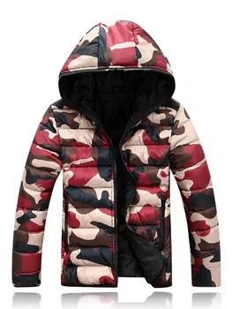 Men's Winter Camouflage Jacket Korean Style Fashion Male Business Coat Mens Casual Warm Thickened Hooded Padded Cotton Coats
Men's Winter Camouflage Jacket Korean Style Fashion Male Business Coat Mens Casual Warm Thickened Hooded Padded Cotton Coats