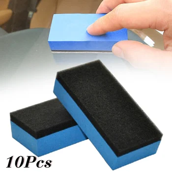 10pcs 8*4*1.8cm Car Ceramic Blue + Black Coating Sponge Glass Nano Wax Applicator Polish Pads Cleaning
10pcs 8*4*1.8cm Car Ceramic Blue + Black Coating Sponge Glass Nano Wax Applicator Polish Pads Cleaning