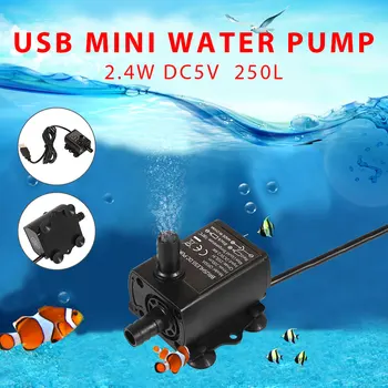 Water Pump 2.4W DIY Mini Pump Fountain Pump Hmax 200cm USB Plastic Home Miniature Landscape Fish Tank Office Aquarium
Water Pump 2.4W DIY Mini Pump Fountain Pump Hmax 200cm USB Plastic Home Miniature Landscape Fish Tank Office Aquarium