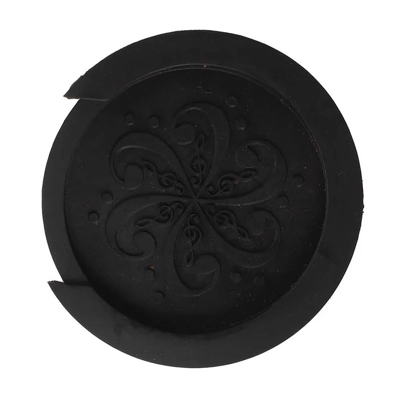 Акустическая гитара Soundhole Cover Screeching Halt Rubber черный|Детали и аксессуары для гитар| |