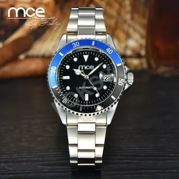 Man watches Automatic mechanical watch fashion business watch mce top brand men's watch full steel band multi colored circle 034
Man watches Automatic mechanical watch fashion business watch mce top brand men's watch full steel band multi colored circle 034