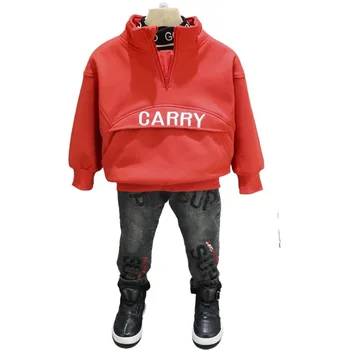 3PCS WLG boys winter clothing set kids velvet red letter hoodie black striped t shirt and jean set baby boy warm clothes 2-6T
3PCS WLG boys winter clothing set kids velvet red letter hoodie black striped t shirt and jean set baby boy warm clothes 2-6T