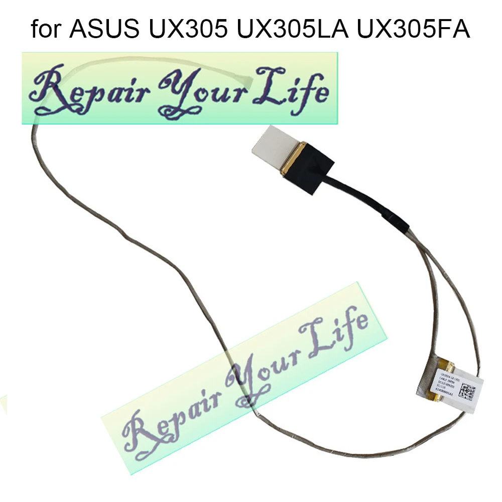 Computer cables UX305FA LCD LVDS Cable for ASUS Zenbook UX305 LA U305L BK5 DC02C009Z0S DC02C00A00S DC020026Y0S connector cable
Computer cables UX305FA LCD LVDS Cable for ASUS Zenbook UX305 LA U305L BK5 DC02C009Z0S DC02C00A00S DC020026Y0S connector cable
