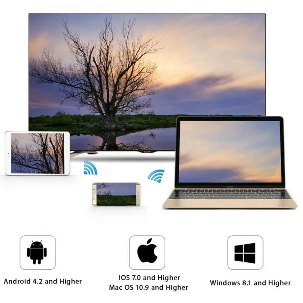 idmb,quickflix, miracast airplay dlna tv stick for android/ mac