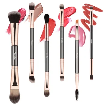 6 eye brushes, horse hair, eye shadow, brush, makeup and makeup tools, makeup brush, 6 double face makeup brush, spot mail.
6 eye brushes, horse hair, eye shadow, brush, makeup and makeup tools, makeup brush, 6 double face makeup brush, spot mail.