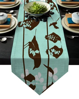 Birds Silhouette Love Leave Natural Table Runner Table Flag Home Party Decorative Tablecloth Table Runners
Birds Silhouette Love Leave Natural Table Runner Table Flag Home Party Decorative Tablecloth Table Runners