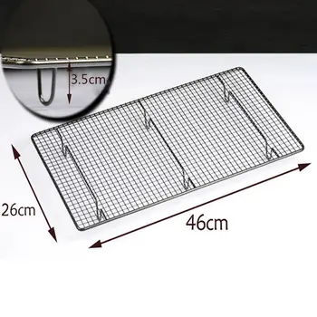 New Nonstick Cooling Rack Cooling Grid Baking Tray For Biscuit/Cookie/Bread/Cake Baking Rack Kitchen Pastry Tools
New Nonstick Cooling Rack Cooling Grid Baking Tray For Biscuit/Cookie/Bread/Cake Baking Rack Kitchen Pastry Tools