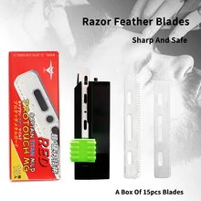 High Quality Japanese Convenient Blade Pusher Feather Razor Styling Blades Single-Edged Replacement Razor Blade
High Quality Japanese Convenient Blade Pusher Feather Razor Styling Blades Single-Edged Replacement Razor Blade