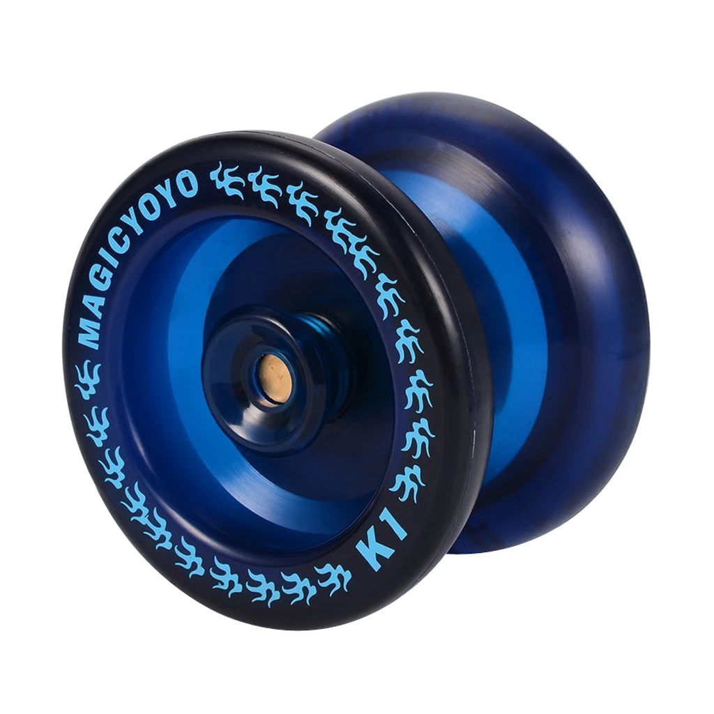 Magic Yo-yo K1 ABS Plastic Professional YOYO Ball Bearing String Trick Toy Gift Blue Magic Yo-yo K1 ABS Plastic Professional YOYO Ball Bearing String Trick Toy Gift Blue