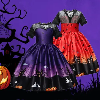 Girls Cosplay Costume For Kids Halloween Party Dress Children Christmas Carnival Lace Dress Birthday Disfraz Clothing For Girls
Girls Cosplay Costume For Kids Halloween Party Dress Children Christmas Carnival Lace Dress Birthday Disfraz Clothing For Girls