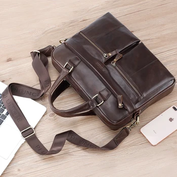 2020 Genuine Leather Male Luxury Briefcase 14‘’ Laptop Computer Handbags Shoulder Messenger Bag For Men Crossbody Large Capacity
2020 Genuine Leather Male Luxury Briefcase 14‘’ Laptop Computer Handbags Shoulder Messenger Bag For Men Crossbody Large Capacity