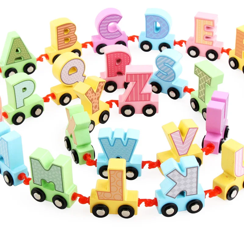 Hook Lettered Train Building Blocks 0-3-Year-Old Understanding English Lettered Building Blocks Trailer Early Education Children
Hook Lettered Train Building Blocks 0-3-Year-Old Understanding English Lettered Building Blocks Trailer Early Education Children