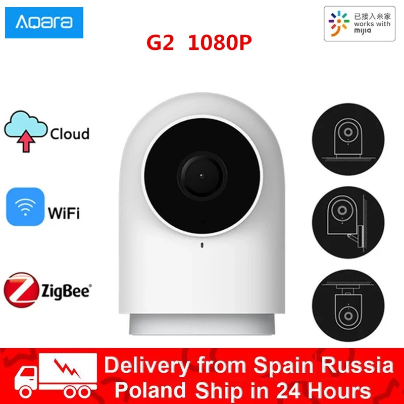 Оригинальный Aqara Smart Камера G2 шлюз концентратор 1080P Zigbee связь IP камера Wi Fi веб Cloud