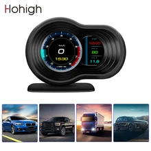 Auto Head Up Display OBD2 Speed Monitoring GPS Smart Car HUD Gauge Digital Odometer Security Alarm Water&Oil Temp. RPM
Auto Head Up Display OBD2 Speed Monitoring GPS Smart Car HUD Gauge Digital Odometer Security Alarm Water&Oil Temp. RPM